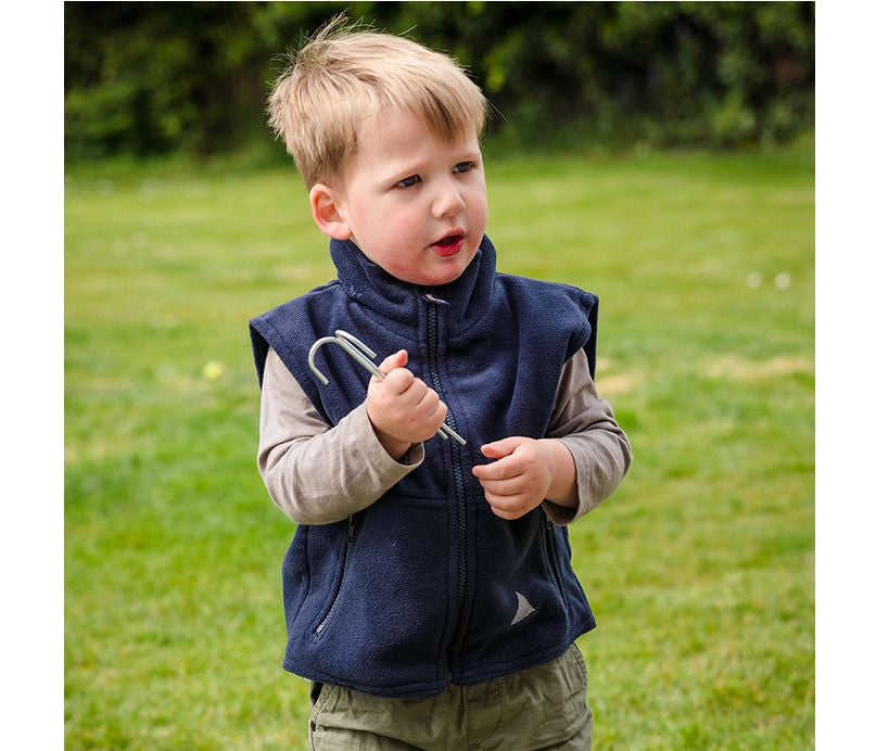 KIDS' POLAR GILET