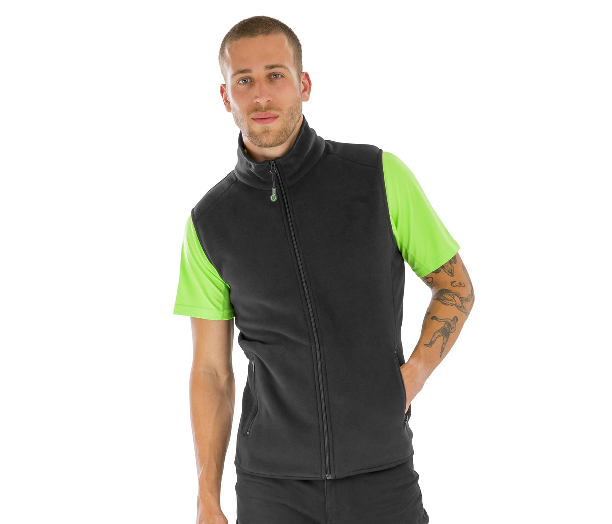 RESULT RECYCLED FLEECE POLARTHERMIC BODYWARMER