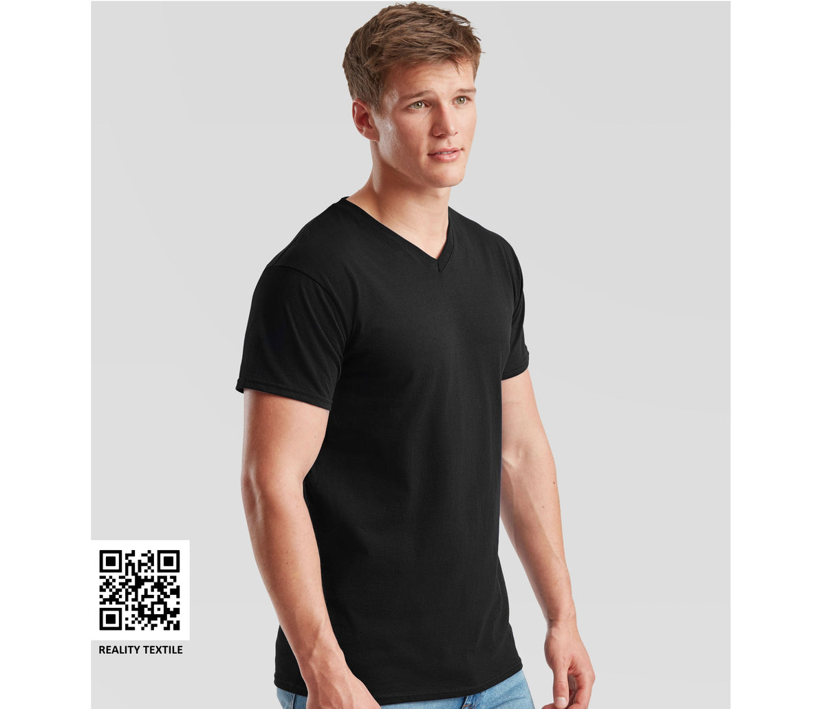 KIDS' V-NECK SWEATER