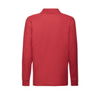 FRUIT OF THE LOOM KIDS 65/35 LONG SLEEVE POLO