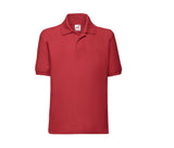 FRUIT OF THE LOOM KIDS 65/35 POLO