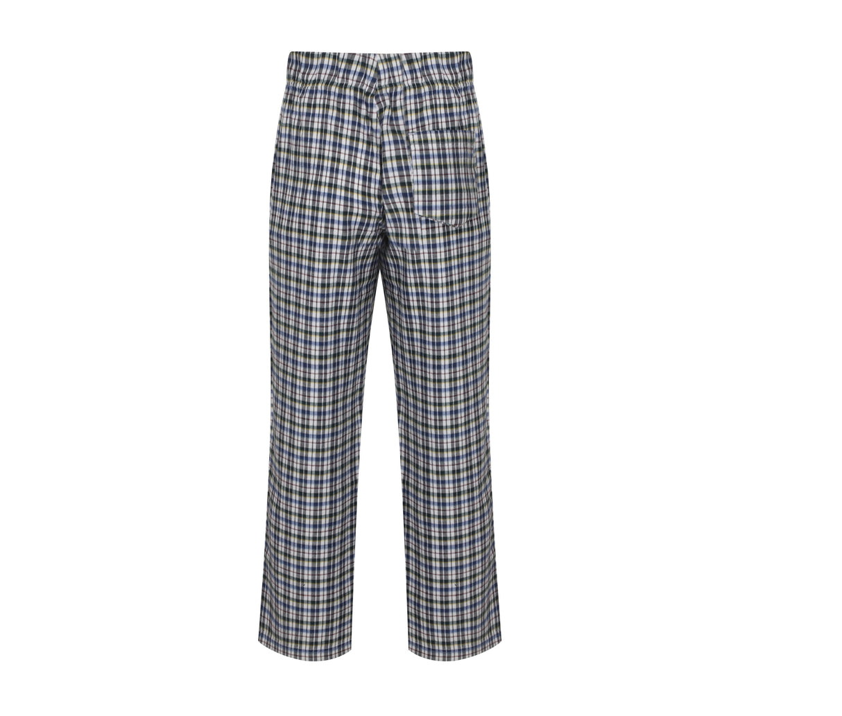 SF CLOTHING MEN'S TARTAN LOUNGE TROUSERS