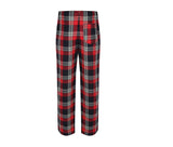 SF CLOTHING MEN'S TARTAN LOUNGE TROUSERS
