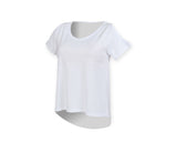 SF CLOTHING T SHIRT WITH DROP TAIL