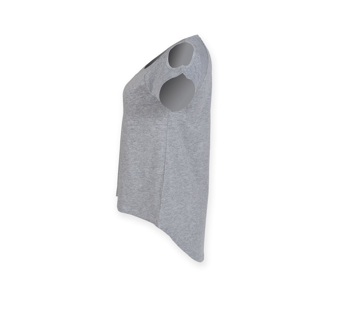 SF CLOTHING T SHIRT WITH DROP TAIL