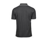 TEE JAYS LUXURY STRIPE STRETCH POLO
