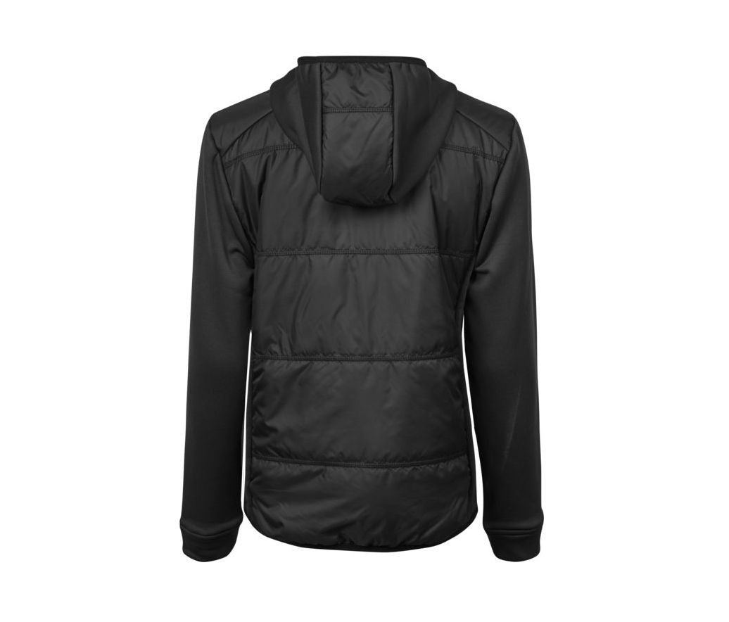 WOMENS HYBRID STRETCH HOODED JACKET