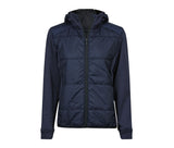WOMENS HYBRID STRETCH HOODED JACKET