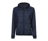 WOMENS HYBRID STRETCH HOODED JACKET