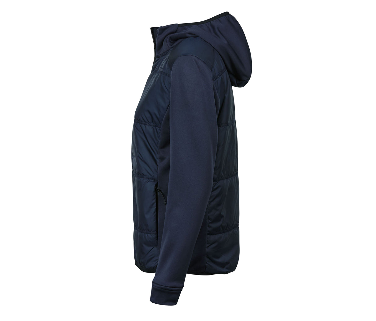 WOMENS HYBRID STRETCH HOODED JACKET