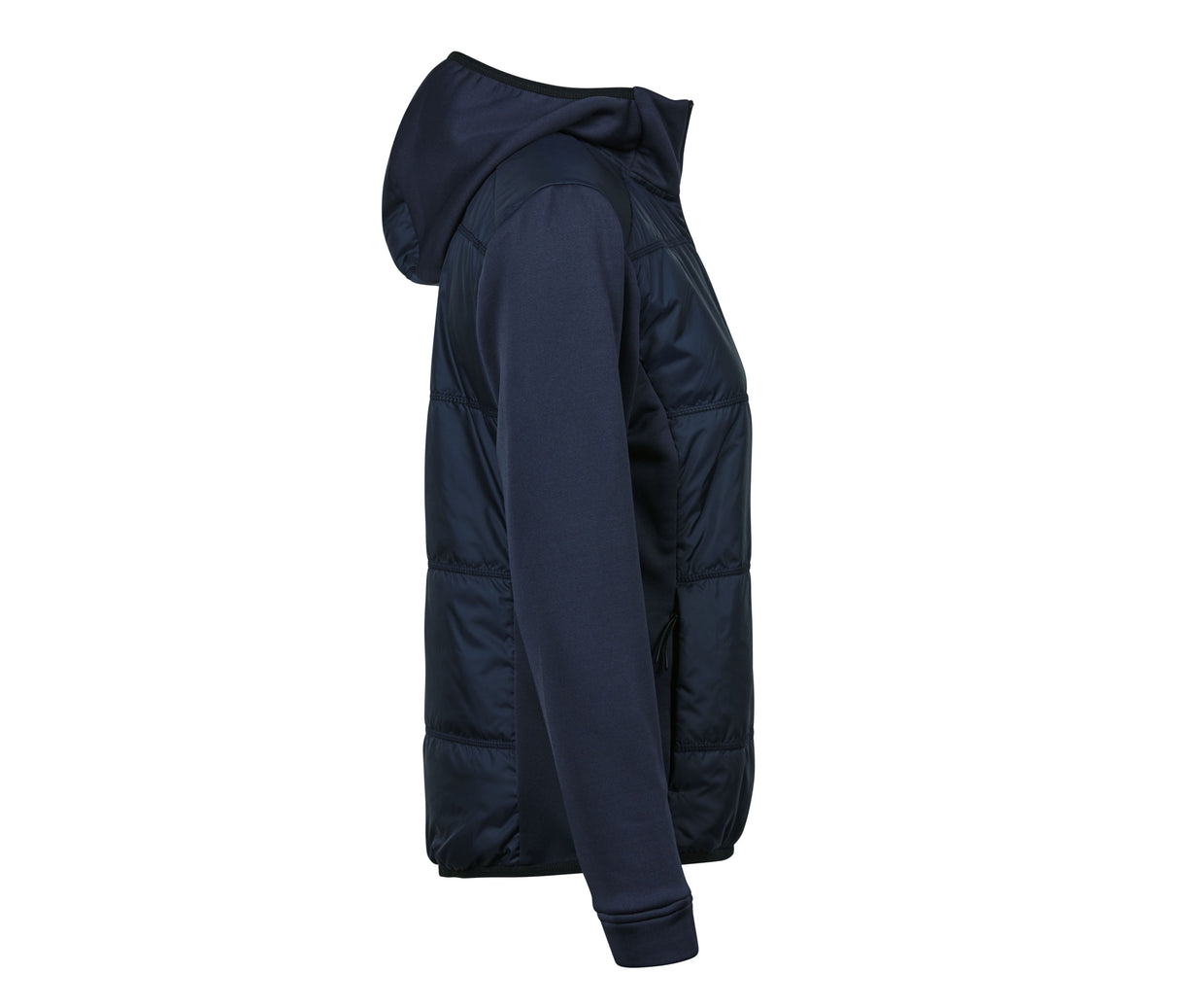 WOMENS HYBRID STRETCH HOODED JACKET