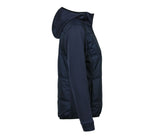 WOMENS HYBRID STRETCH HOODED JACKET