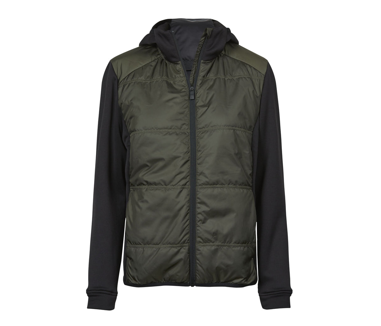WOMENS HYBRID STRETCH HOODED JACKET