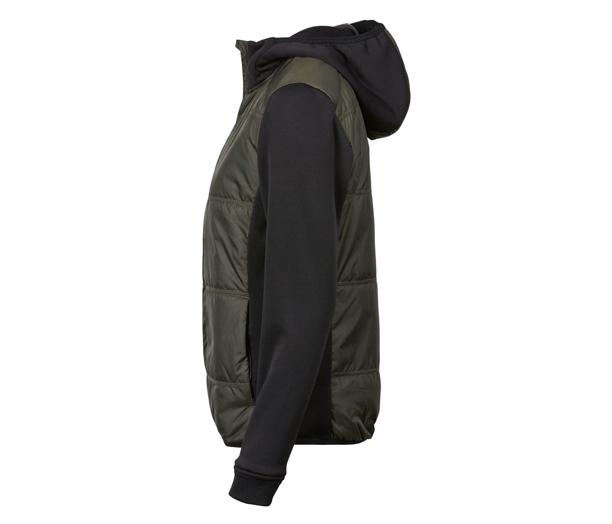 WOMENS HYBRID STRETCH HOODED JACKET