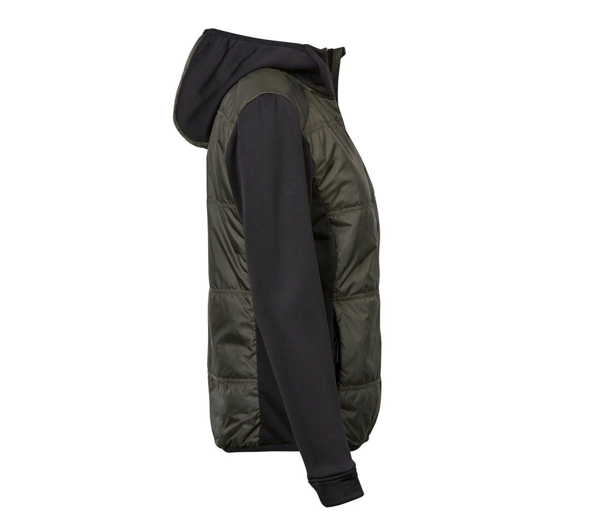 WOMENS HYBRID STRETCH HOODED JACKET