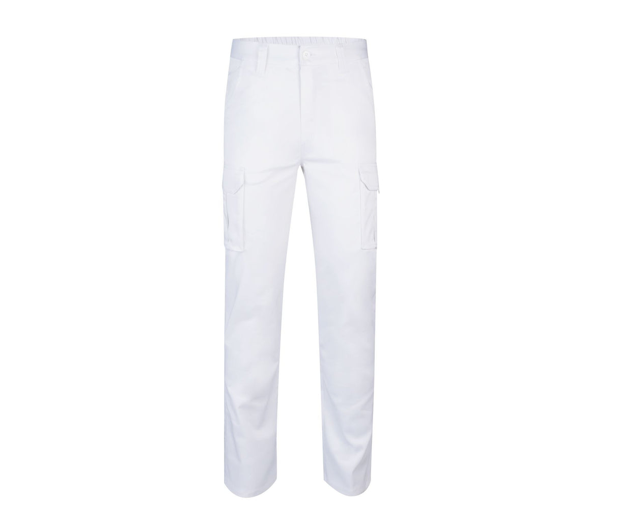 Multi-pocket stretch trousers