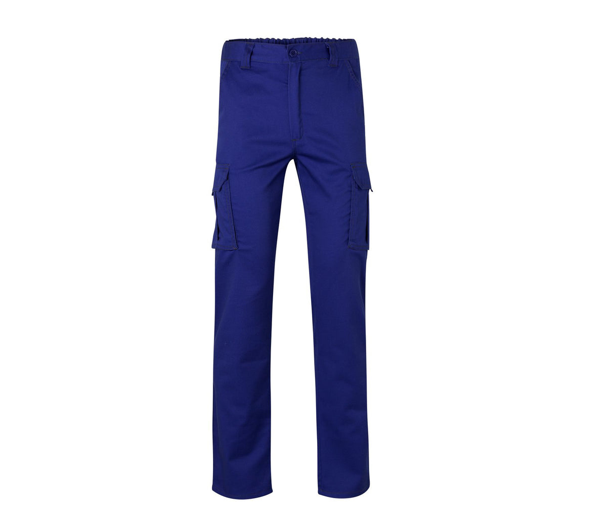 Multi-pocket stretch trousers