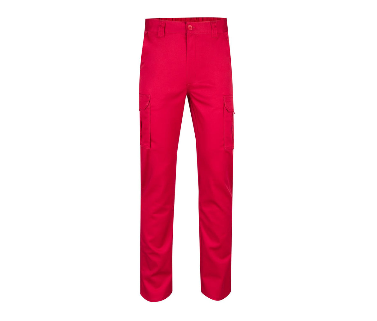 Multi-pocket stretch trousers