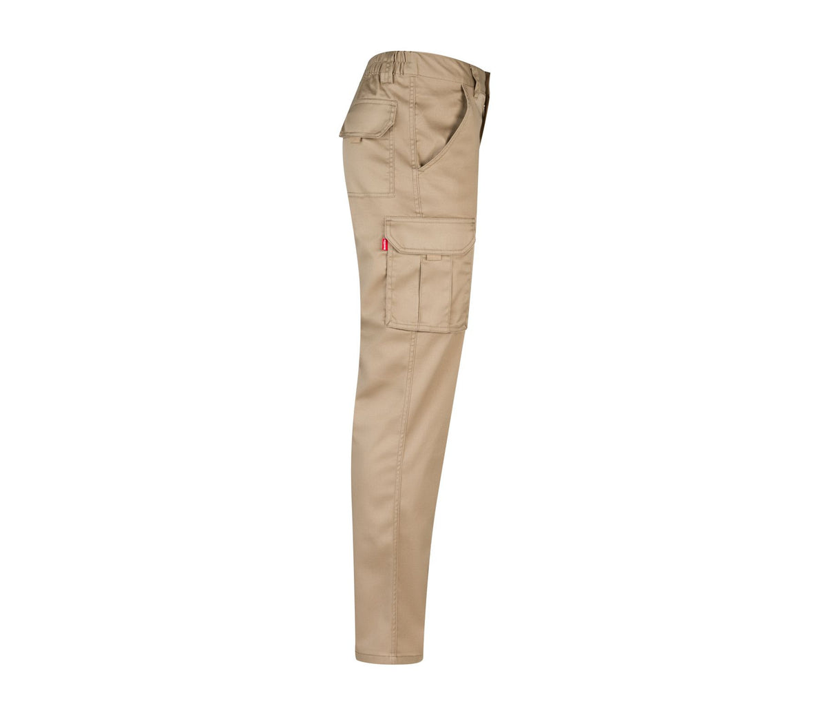 Multi-pocket stretch trousers