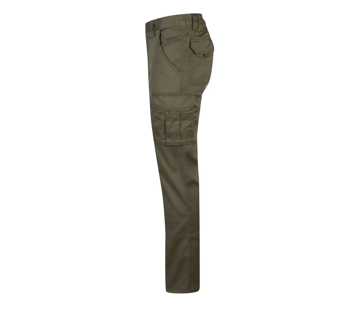Multi-pocket stretch trousers