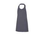 VELILLA SHORT BUTTONED BIB APRON
