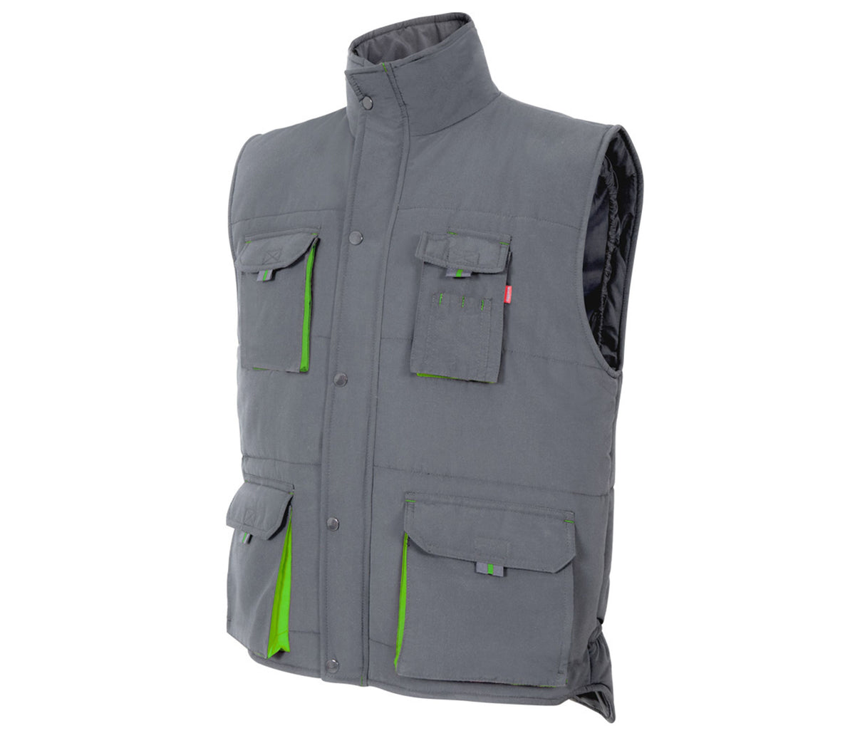 VELILLA TWO-TONE MULTI-POCKET PADDED VEST