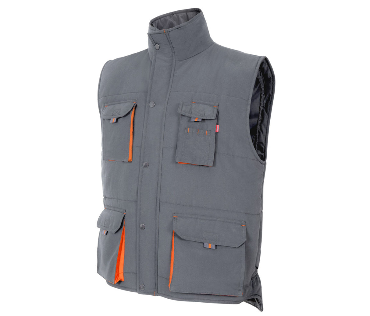 VELILLA TWO-TONE MULTI-POCKET PADDED VEST