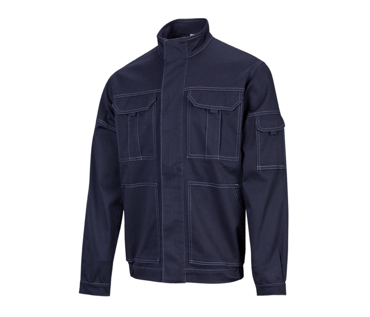 Multi-pocket stretch jacket
