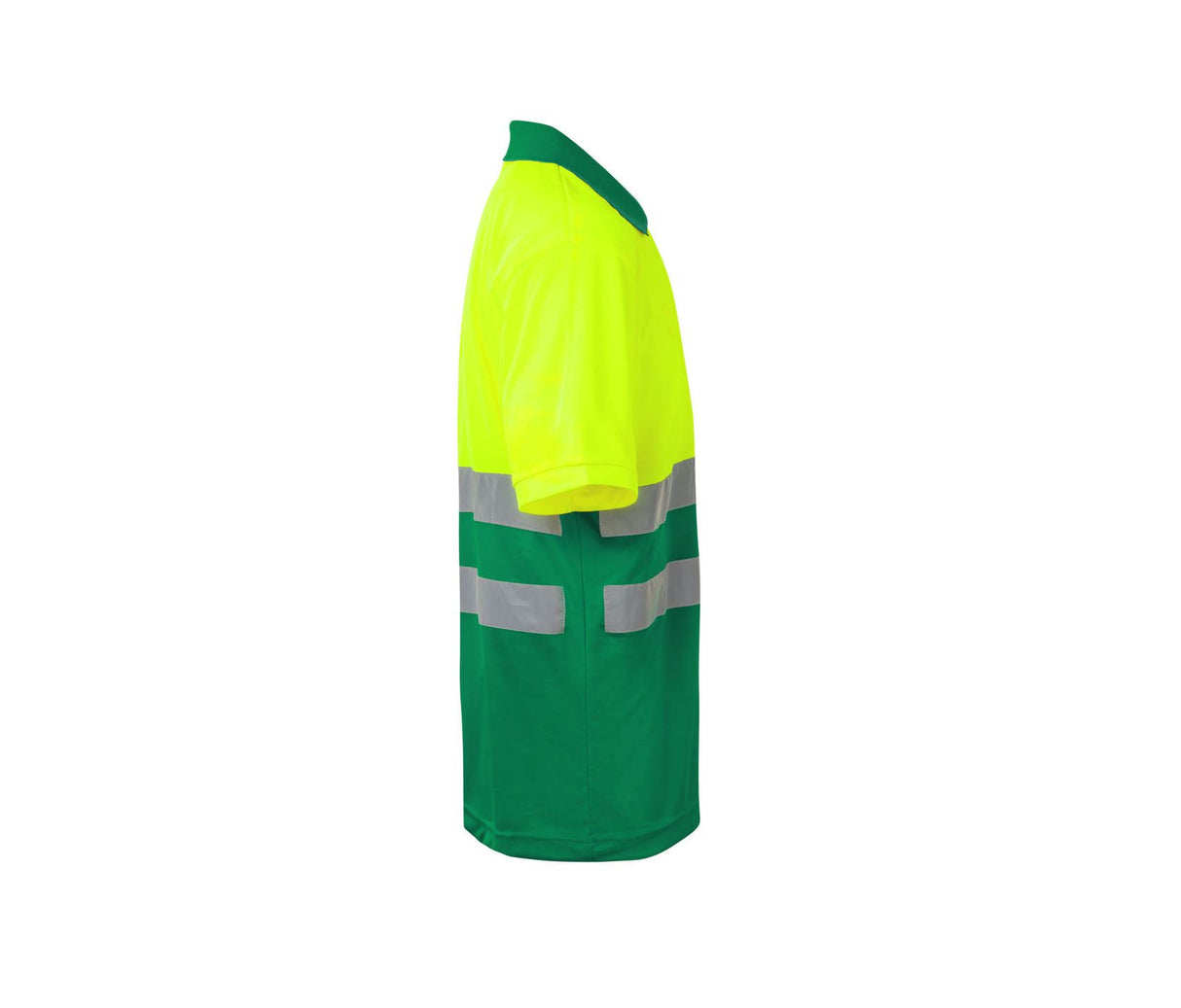 VELILLA TWO-TONE HIGH VISIBILITY SHORT SLEEVE POLO SHIRT